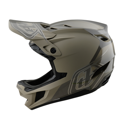 Kask MTB TROY LEE DESIGNS D4 POLYACRYLITE MIPS SHADOW Kaki