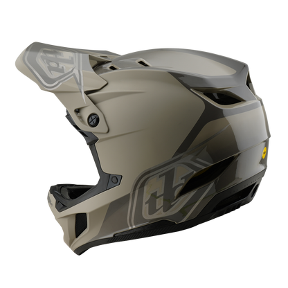 Kask MTB TROY LEE DESIGNS D4 POLYACRYLITE MIPS SHADOW Kaki