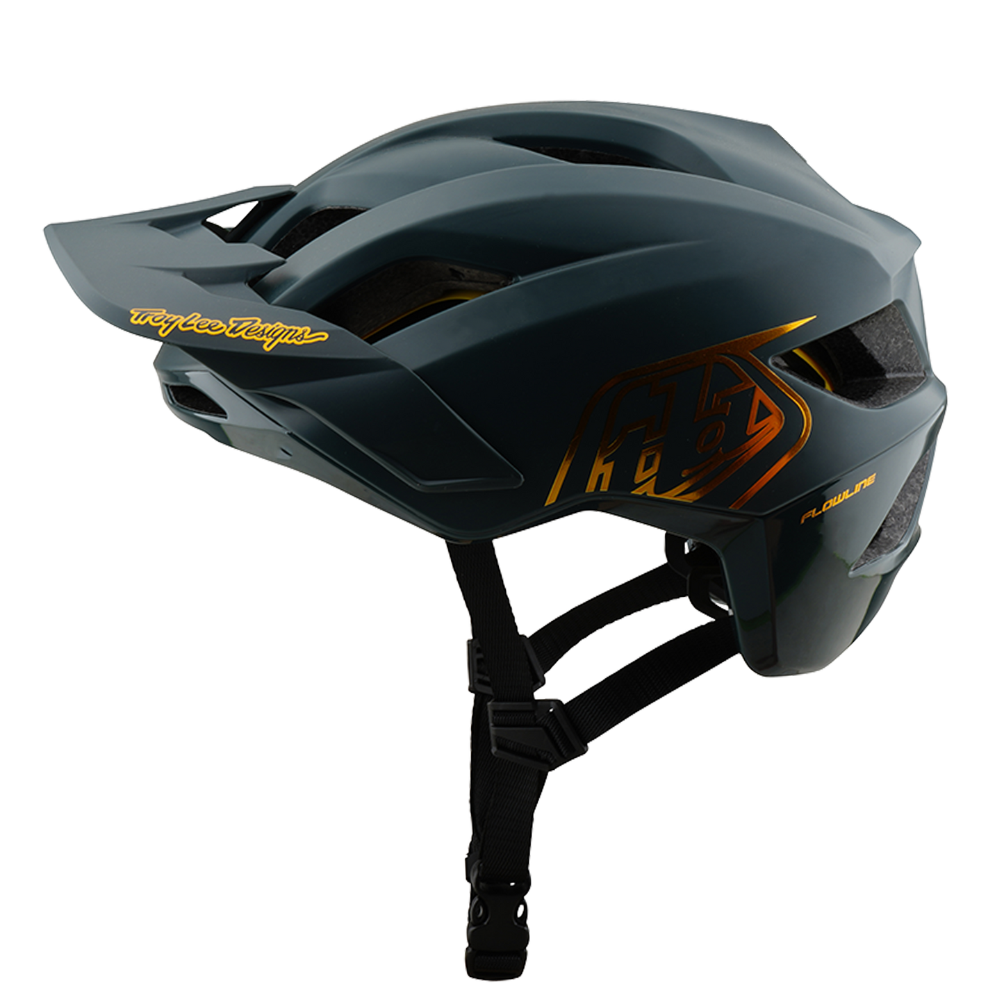 Casque VTT TROY LEE DESIGNS FLOWLINE POINT MIPS Gris/Jaune