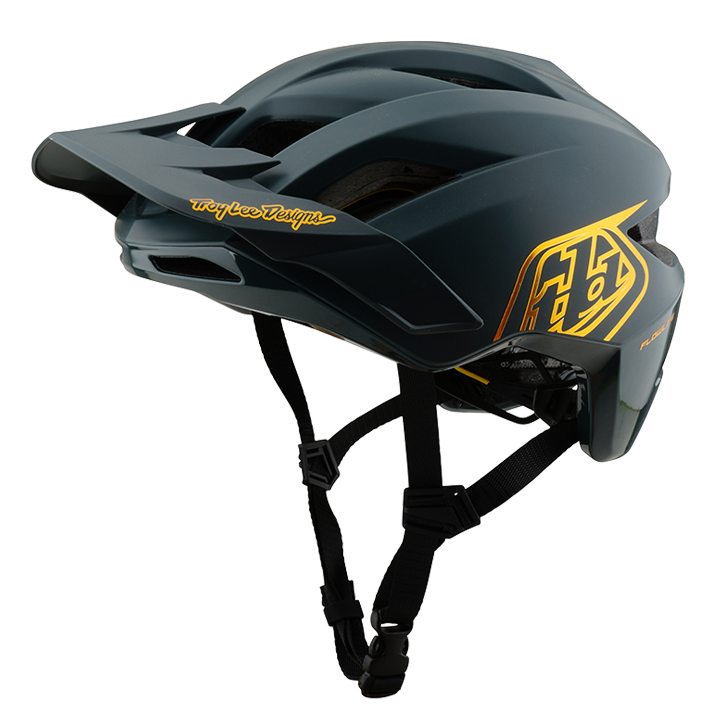 Casque VTT TROY LEE DESIGNS FLOWLINE POINT MIPS Gris/Jaune