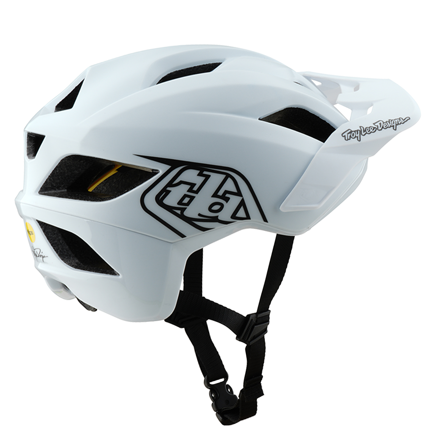 Kask MTB TROY LEE DESIGNS FLOWLINE POINT MIPS biały