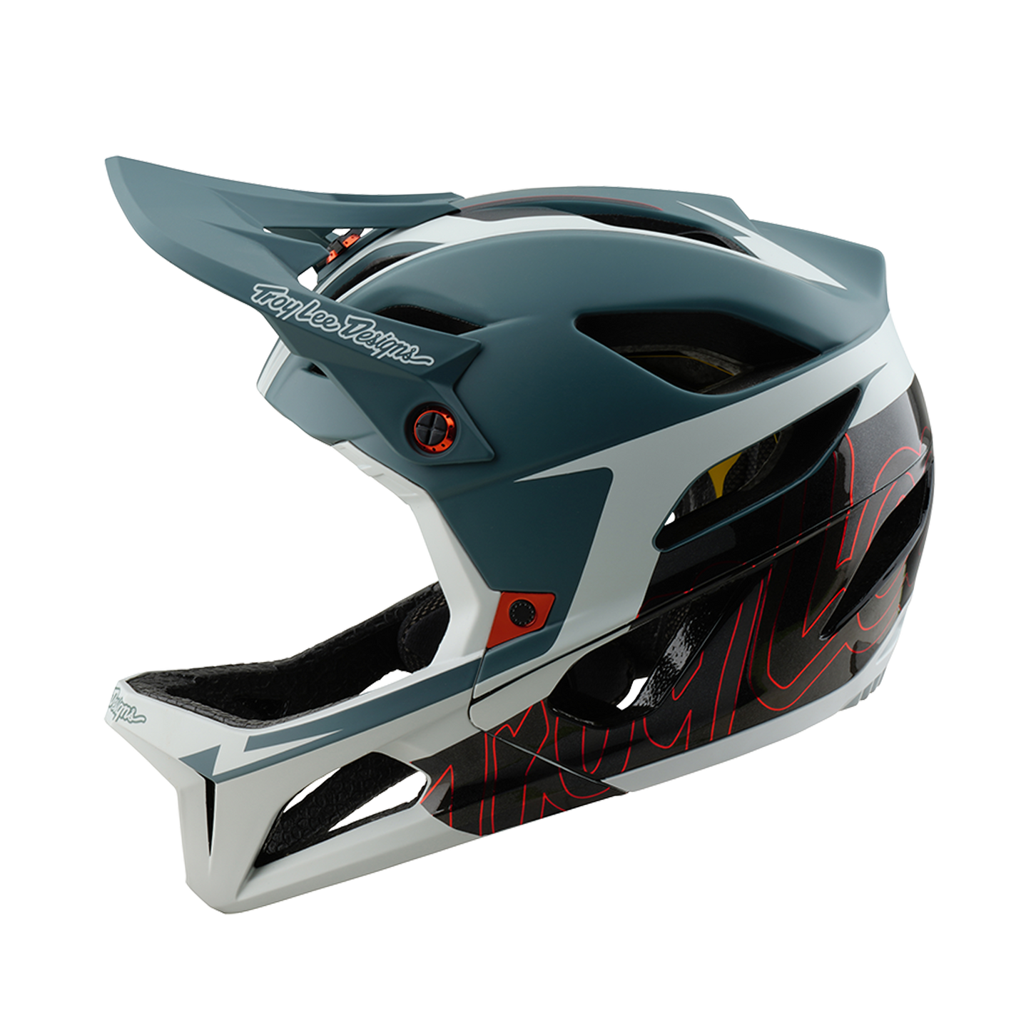 Casque VTT TROY LEE DESIGNS STAGE MIPS NEAUWAVE Gris
