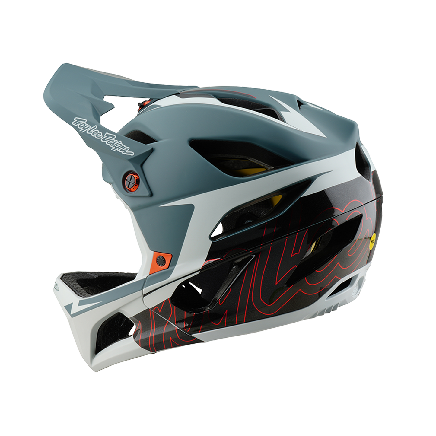 Casque VTT TROY LEE DESIGNS STAGE MIPS NEAUWAVE Gris