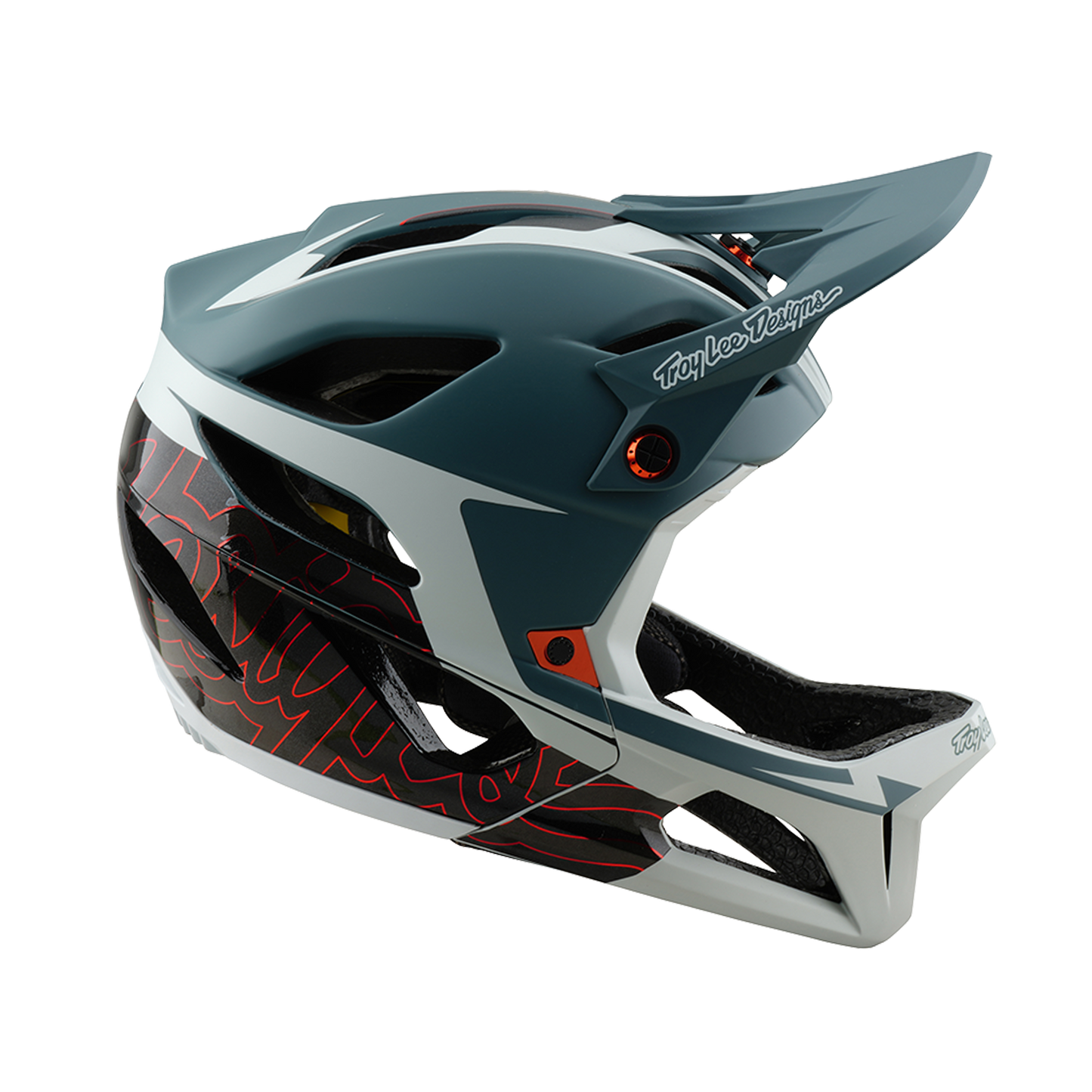 Casque VTT TROY LEE DESIGNS STAGE MIPS NEAUWAVE Gris