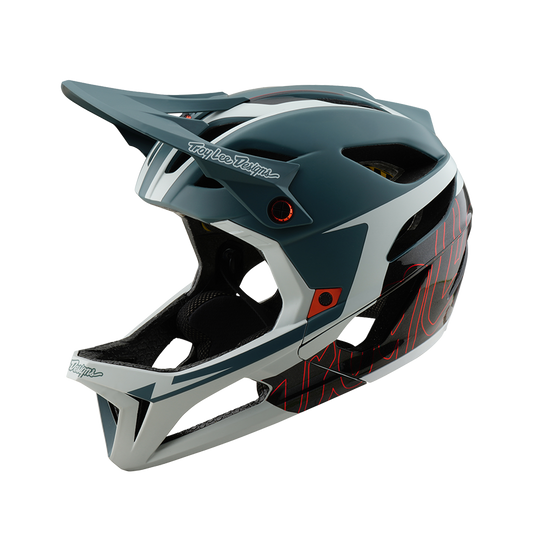 Casque VTT TROY LEE DESIGNS STAGE MIPS NEAUWAVE Gris