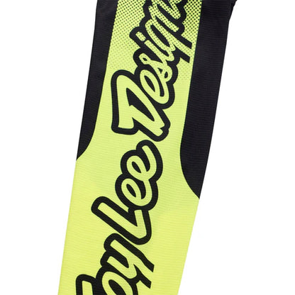 Maillot TROY LEE DESIGNS SPRINT Mangas Largas Negro/Amarillo
