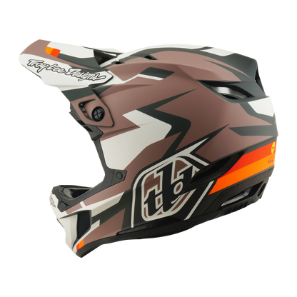 MTB-Helm TROY LEE DESIGNS D4 POLYACRYLITE MIPS ROAMER Clay