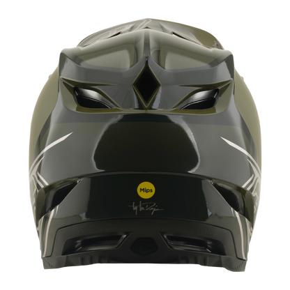 Kask MTB TROY LEE DESIGNS D4 POLYACRYLITE MIPS SHADOW BEETLE Khaki