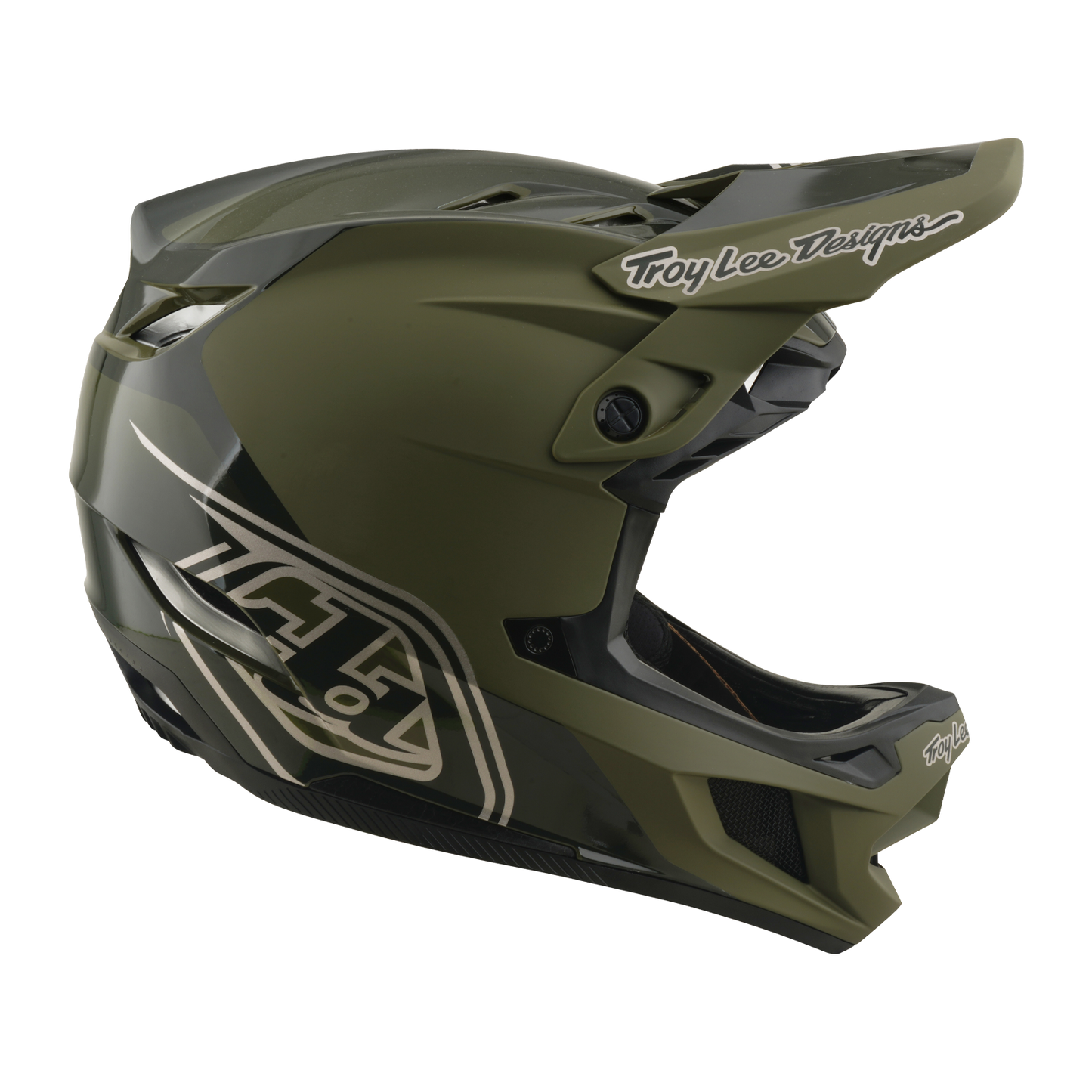Casque VTT TROY LEE DESIGNS D4 POLYACRYLITE MIPS SHADOW BEETLE Kaki