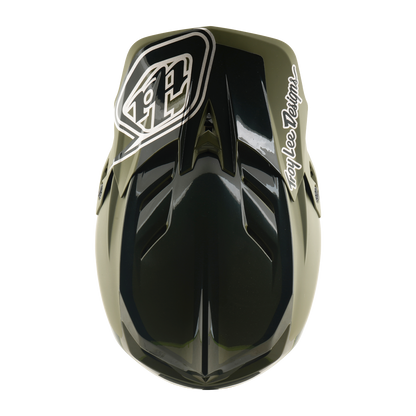 Kask MTB TROY LEE DESIGNS D4 POLYACRYLITE MIPS SHADOW BEETLE Khaki