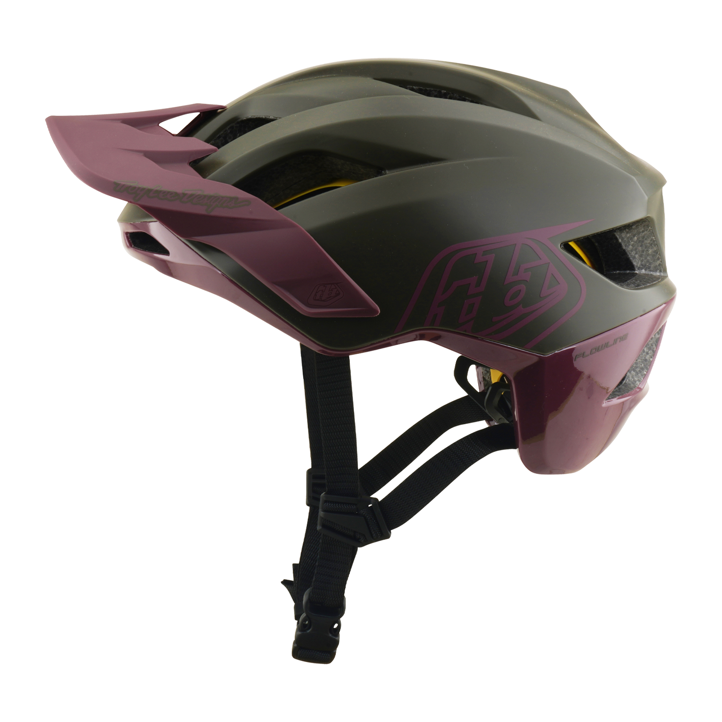 Casque VTT TROY LEE DESIGNS FLOWLINE POINT MIPS Gris/Prune