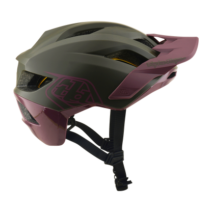 Kask MTB TROY LEE DESIGNS FLOWLINE POINT MIPS Szary/Śliwkowy