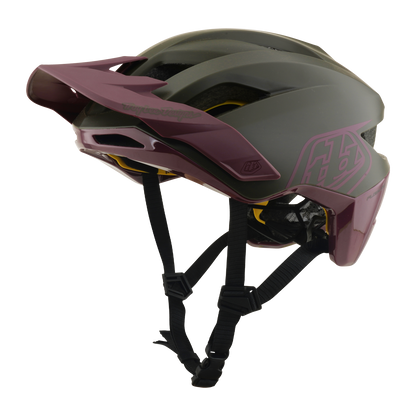 Kask MTB TROY LEE DESIGNS FLOWLINE POINT MIPS Szary/Śliwkowy