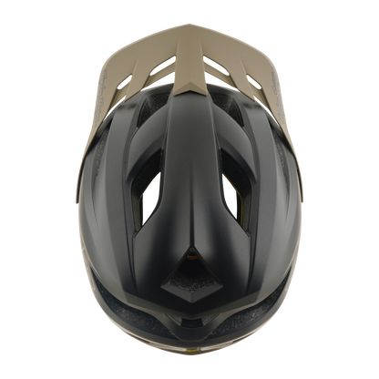 MTB-helm TROY LEE DESIGNS FLOWLINE POINT MIPS Charcoal/Timber
