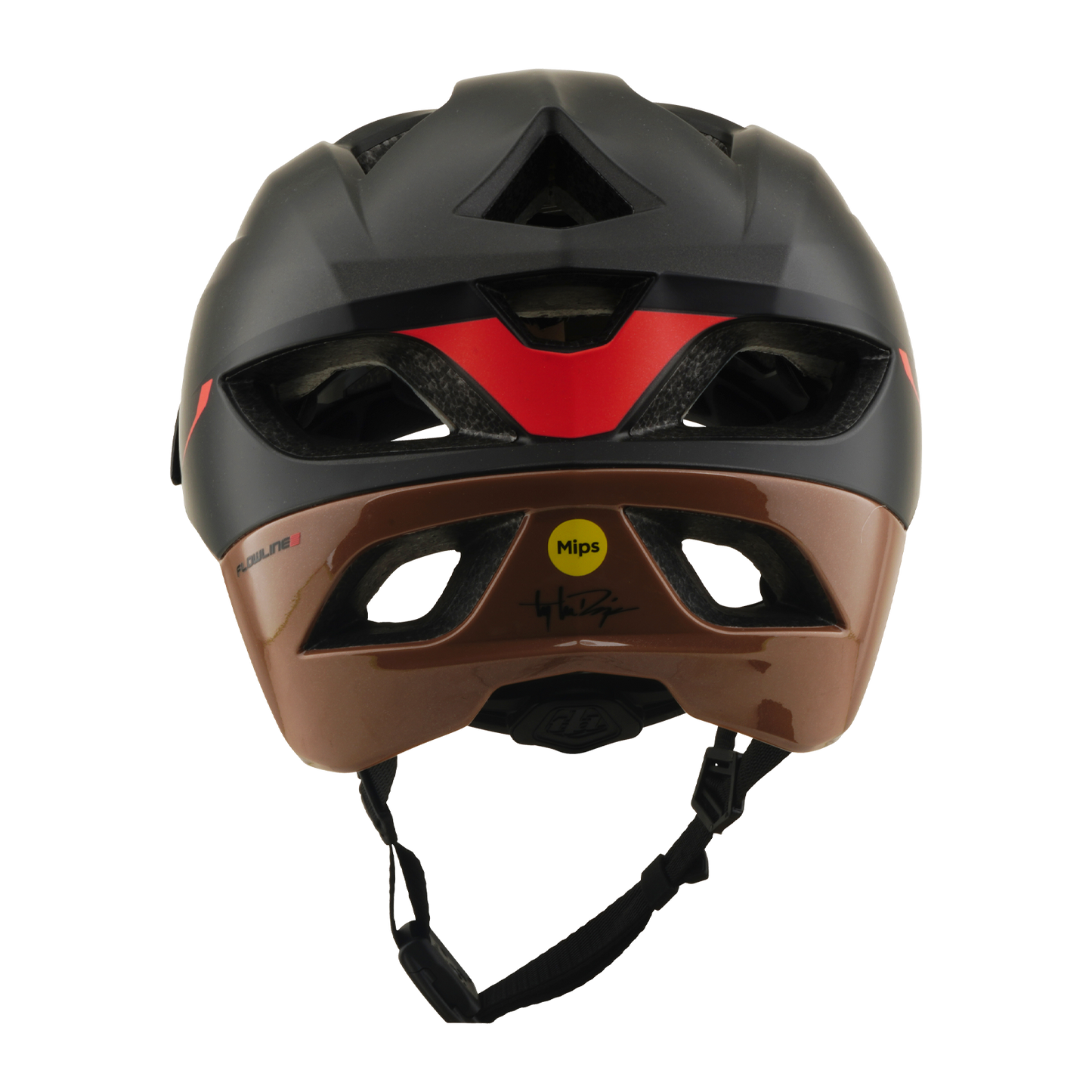 Casque VTT TROY LEE DESIGNS  FLOWLINE SE MIPS STACKS Noir/Marron
