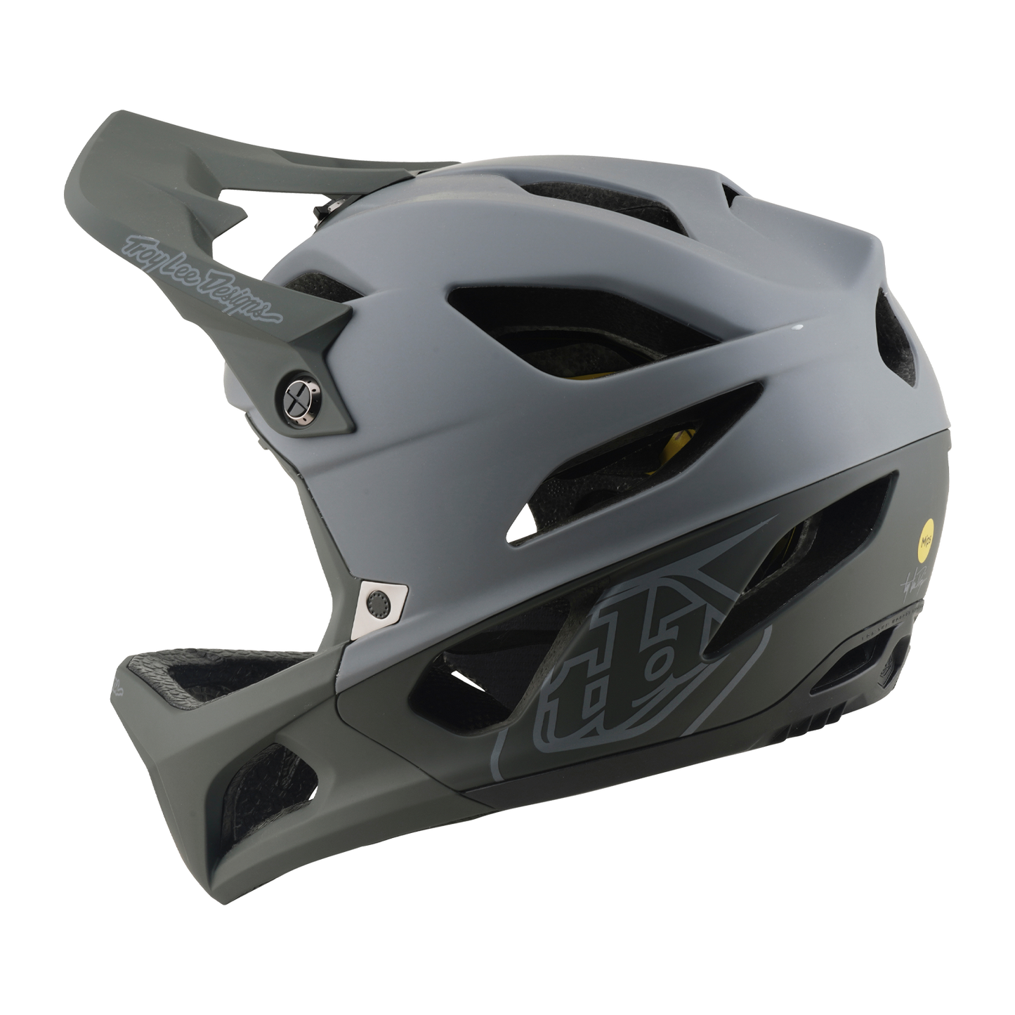 Casque VTT TROY LEE DESIGNS STAGE MIPS DRONE Gris