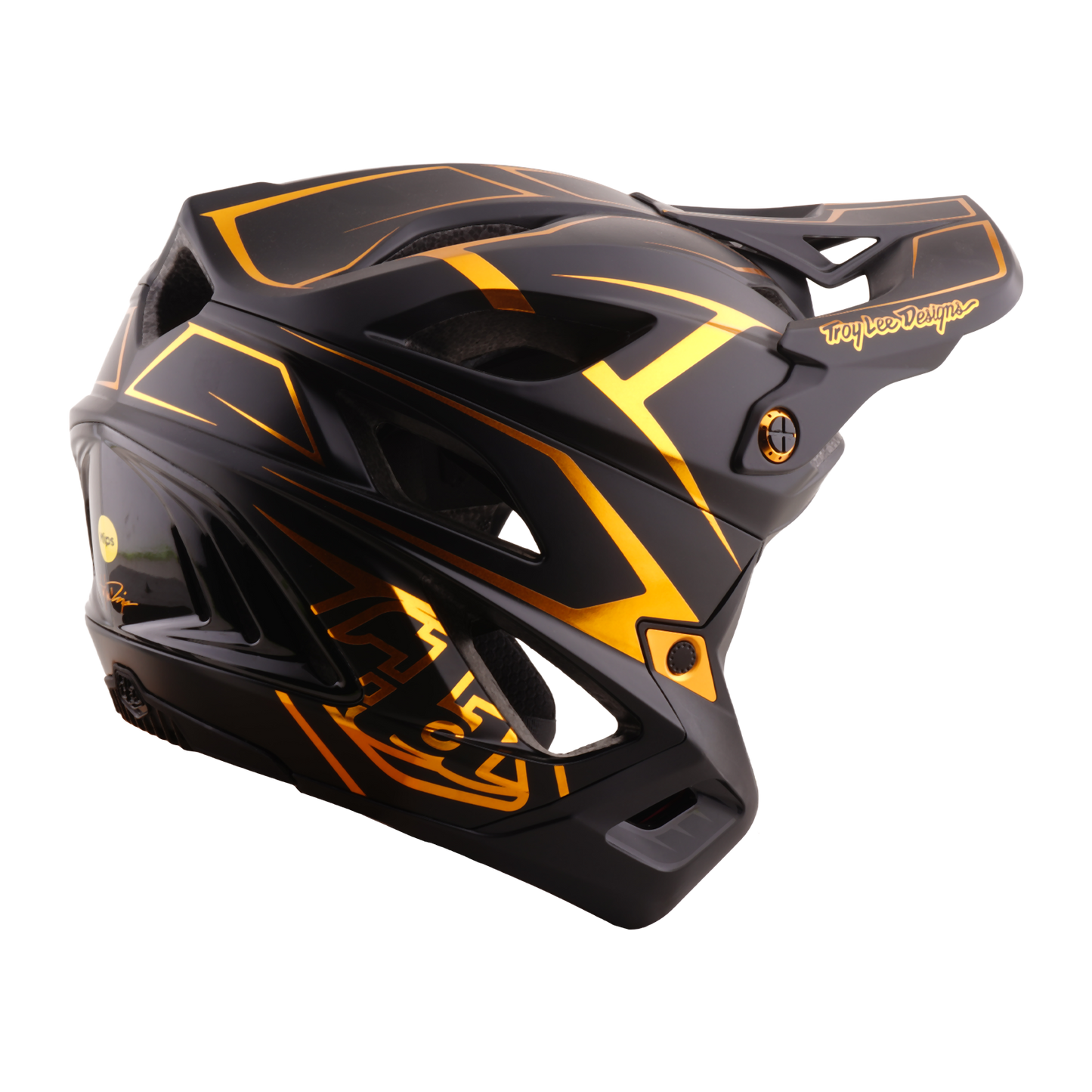 Casque VTT TROY LEE DESIGNS STAGE STUNT PINSTRIPE Noir