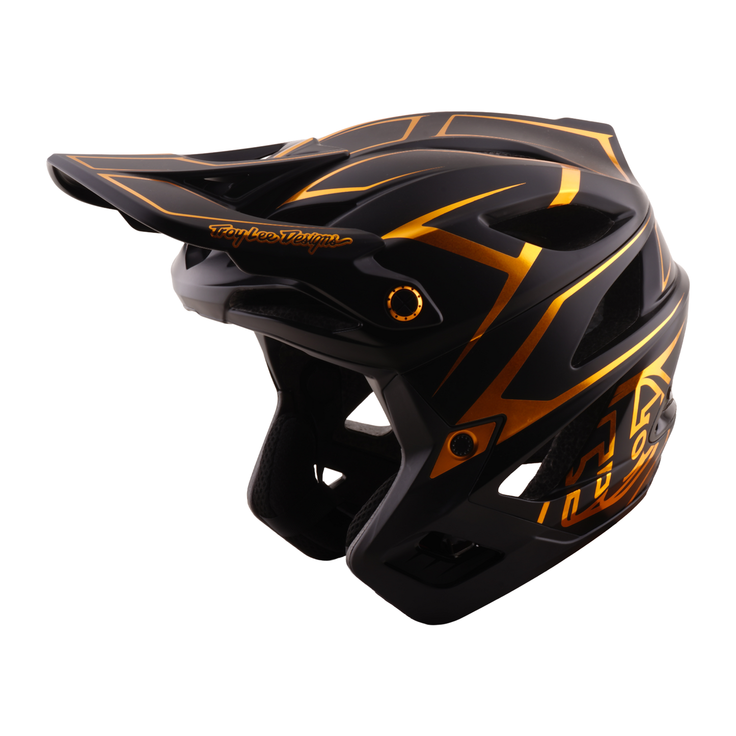 Casque VTT TROY LEE DESIGNS STAGE STUNT PINSTRIPE Noir