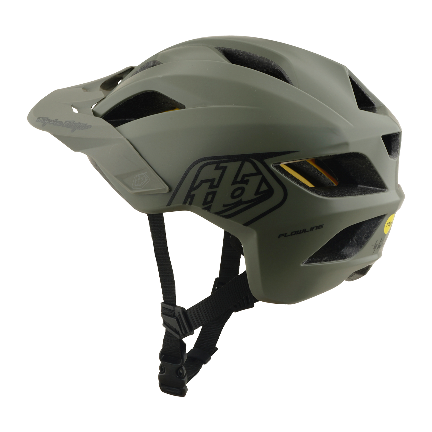 Casco MTB TROY LEE DESIGNS FLOWLINE POINT MIPS Junior Khaki