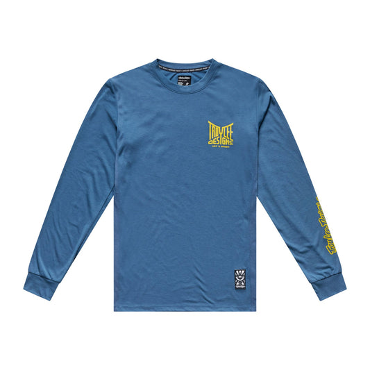 Fietsshirt TROY LEE DESIGNS SKYLINE RIDE HANDLEBAR met lange mouwen, leigrijs