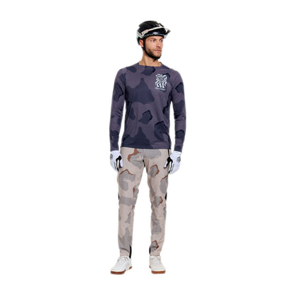 TROY LEE DESIGNS SKYLINE PRO FLOW CAMO Pitkähihainen paita Carbon