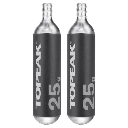 TOPEAK Threaded CO2 Cartridges 25g (2 pieces)