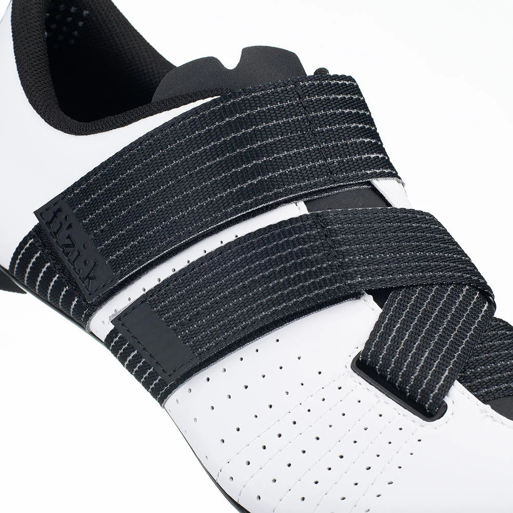 FIZIK R5 TEMPO POWERSTRAP Rennradschuhe, Weiß