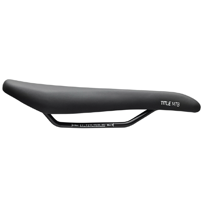Selle Title MS2 noire, vue de profil
