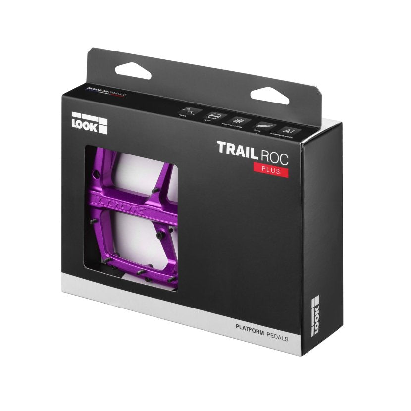 Flade pedaler LOOK TRAIL ROC Plus lilla