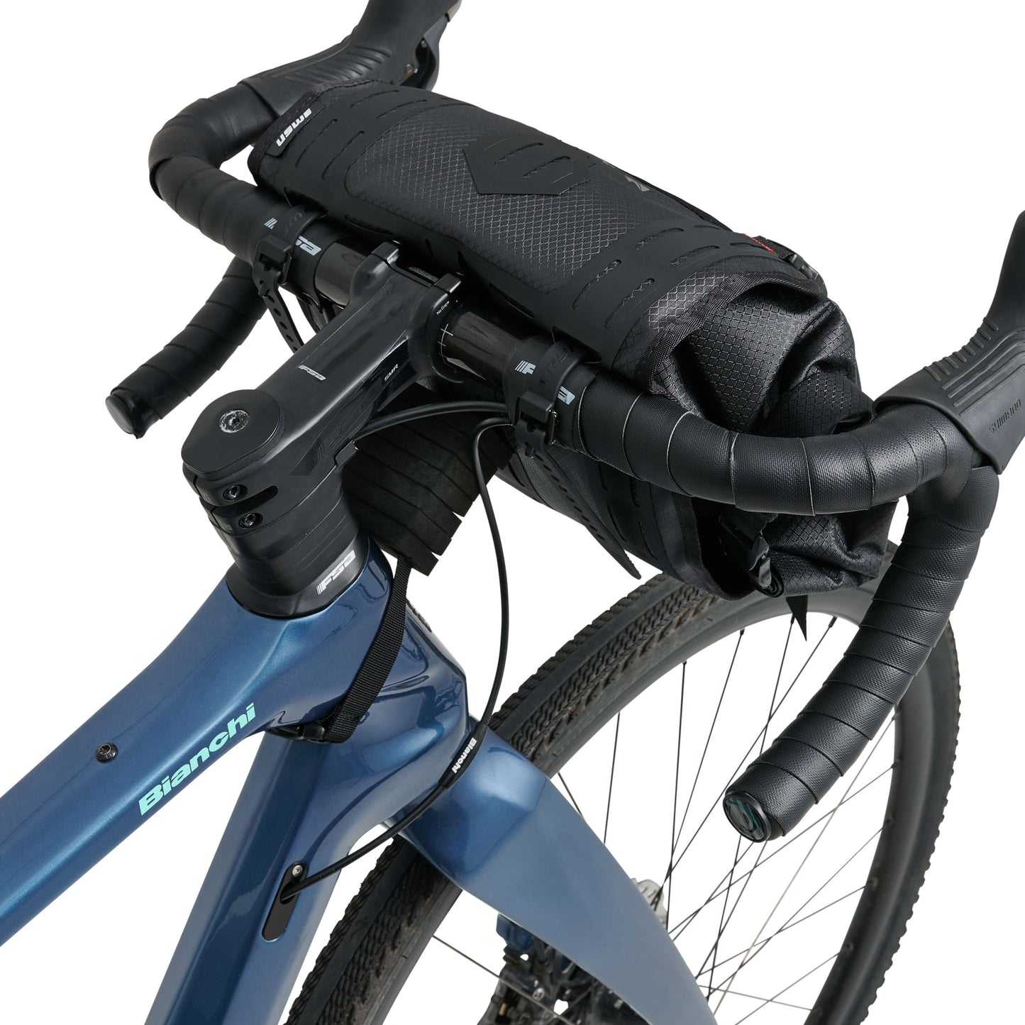 Borsa da manubrio USWE ROLL TOP 9 L nera