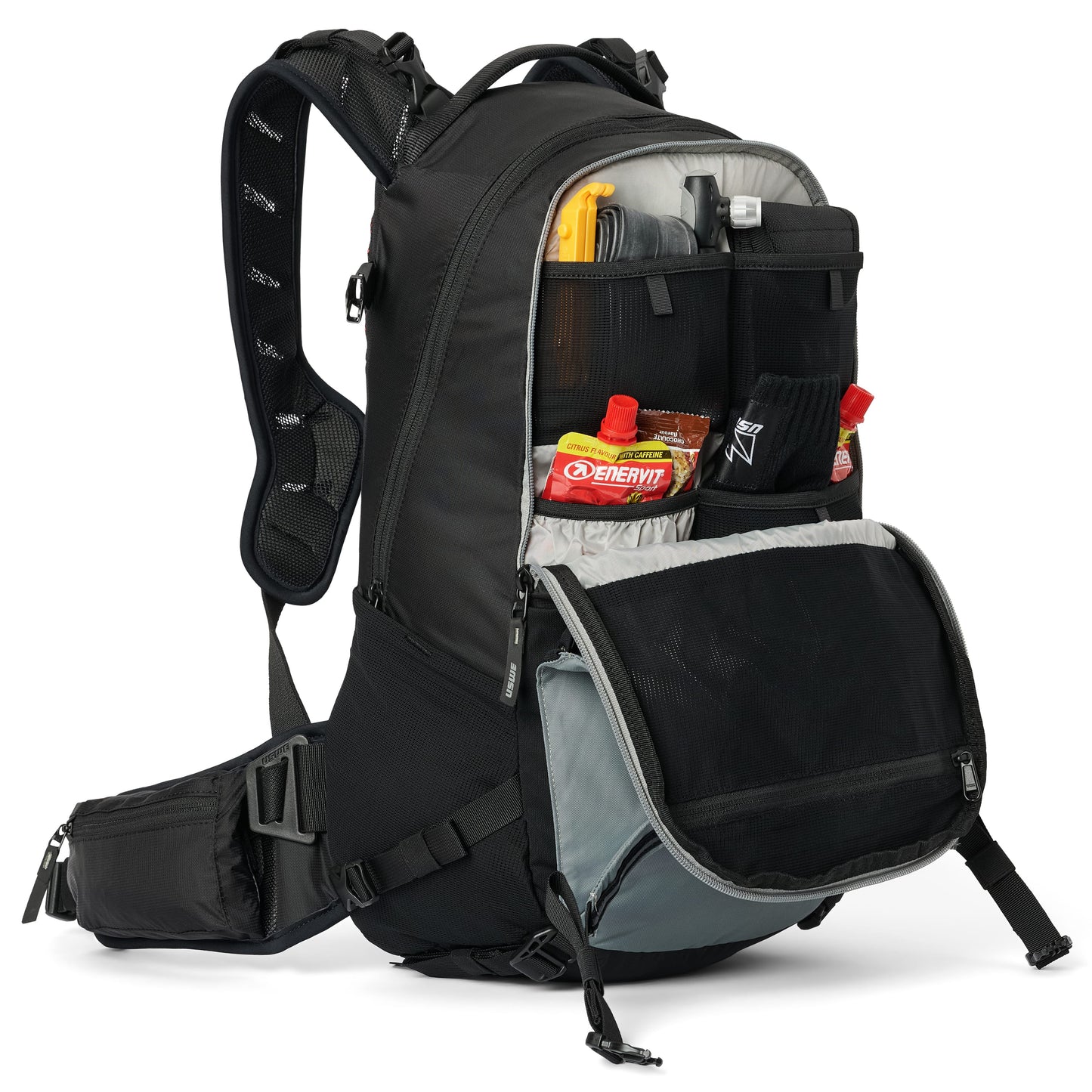 USWE WATT E-BIKE rygsæk, 25 L, sort