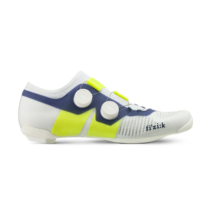 Zapatillas de Carretera FIZIK VEGA CARBON Blanco/Azul/Amarillo