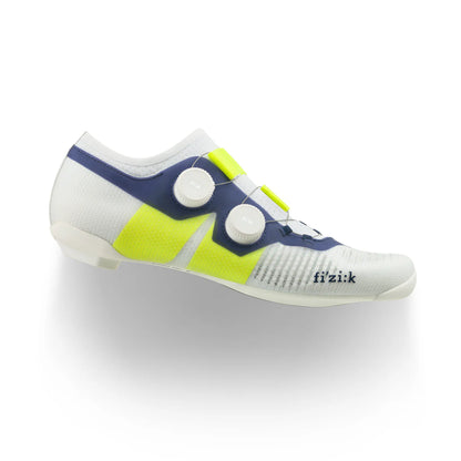 Zapatillas de Carretera FIZIK VEGA CARBON Blanco/Azul/Amarillo