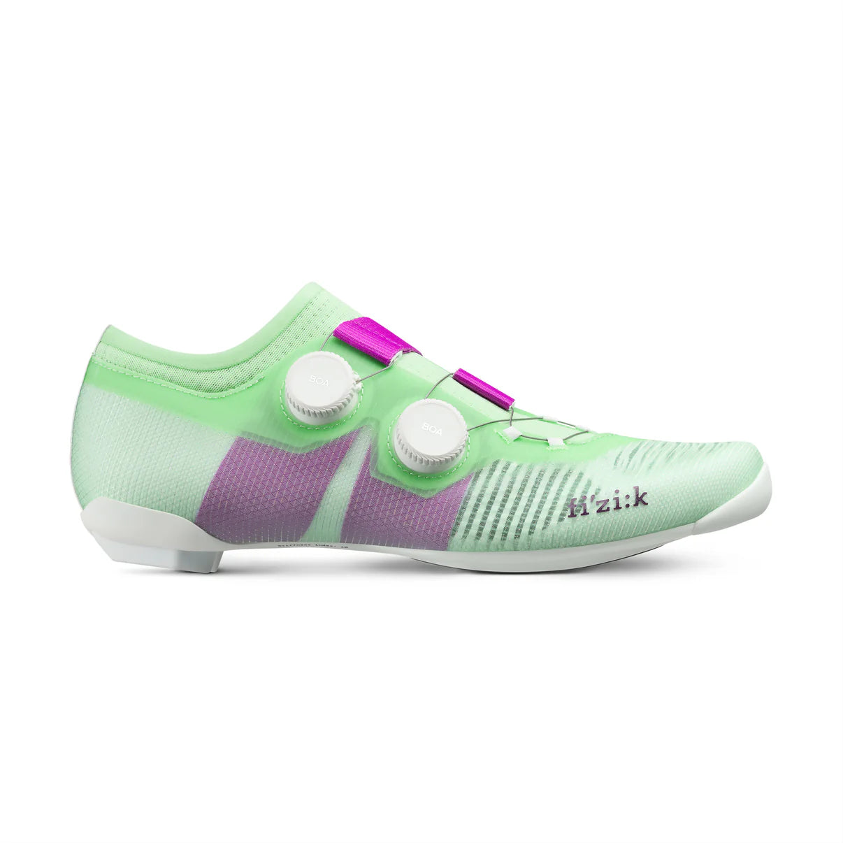 FIZIK VENTO VEGA CARBON landevejssko, grøn/lilla