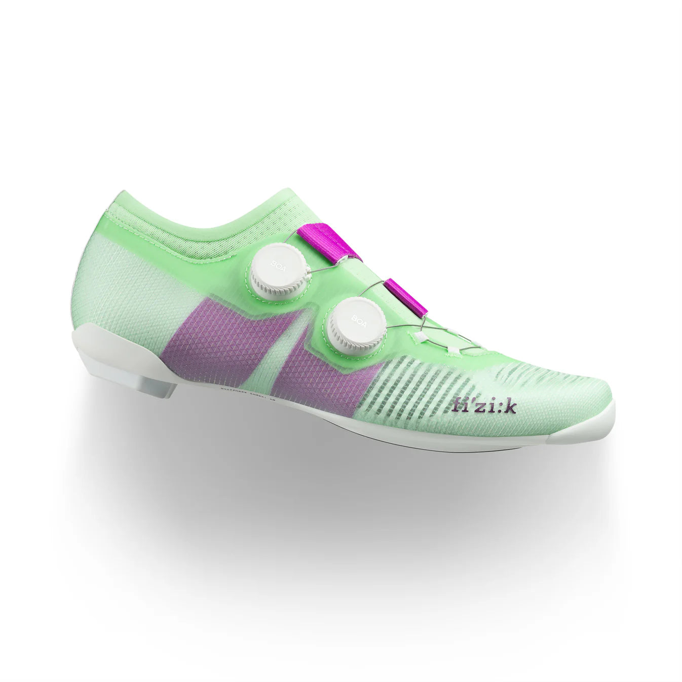FIZIK VENTO VEGA CARBON landevejssko, grøn/lilla