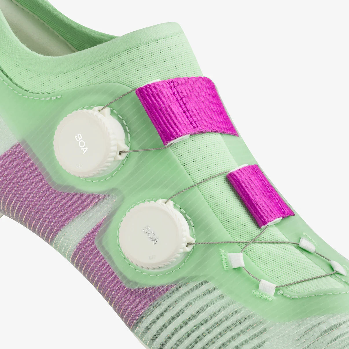 FIZIK VENTO VEGA CARBON landevejssko, grøn/lilla