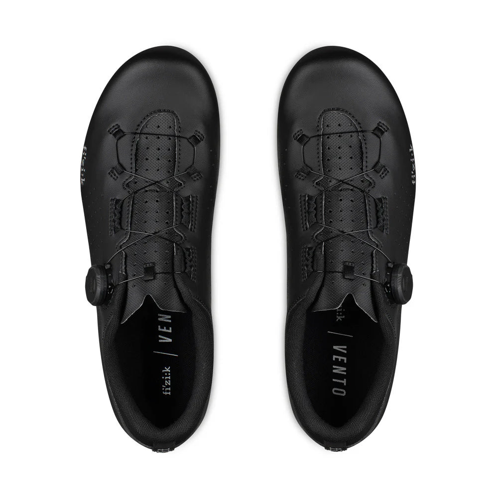 FIZIK VENTO OMNA WIDE Rennradschuhe, Schwarz