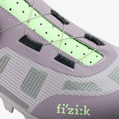 MTB XC/Gravel-Schuhe FIZIK VENTO PROXY WIDE Lavendel/Grün