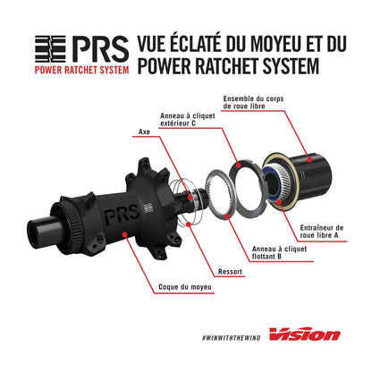 Wielpaar VISION Metron 45 SL Tubeless Ready (Center Lock)