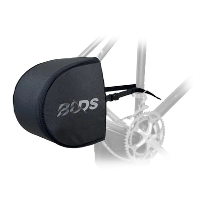 BUDS REAR BIKE PROTECT Suojakuori Maantie/Maastopyörän Takasiirtimelle Musta