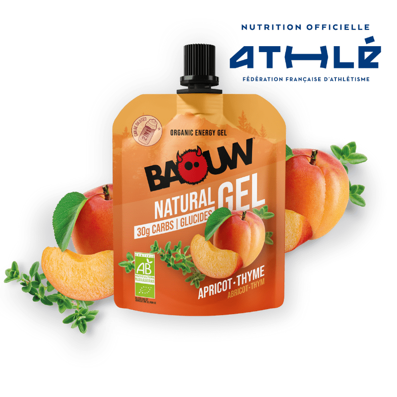 Gel Énergétique BAOUW BIO Abricot-Thym (85g)