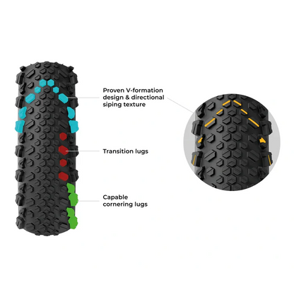 Външна гума VITTORIA TERRENO T50 MIXED Gravel Endurance 700c Tubeless Ready сгъваема черна