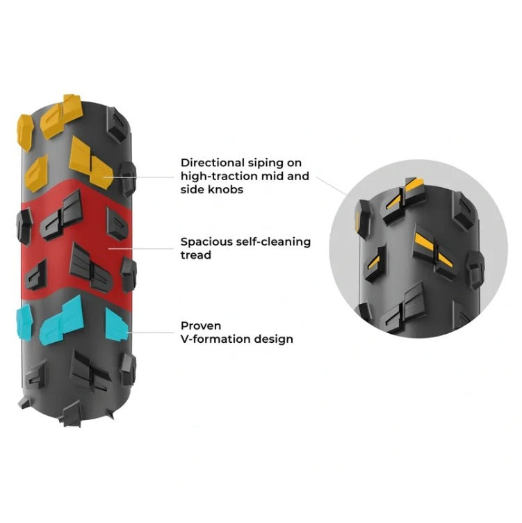 VITTORIA TERRENO T90 MUD Gravel Endurance 700x40c Tubeless Ready Soft Sort-dæk