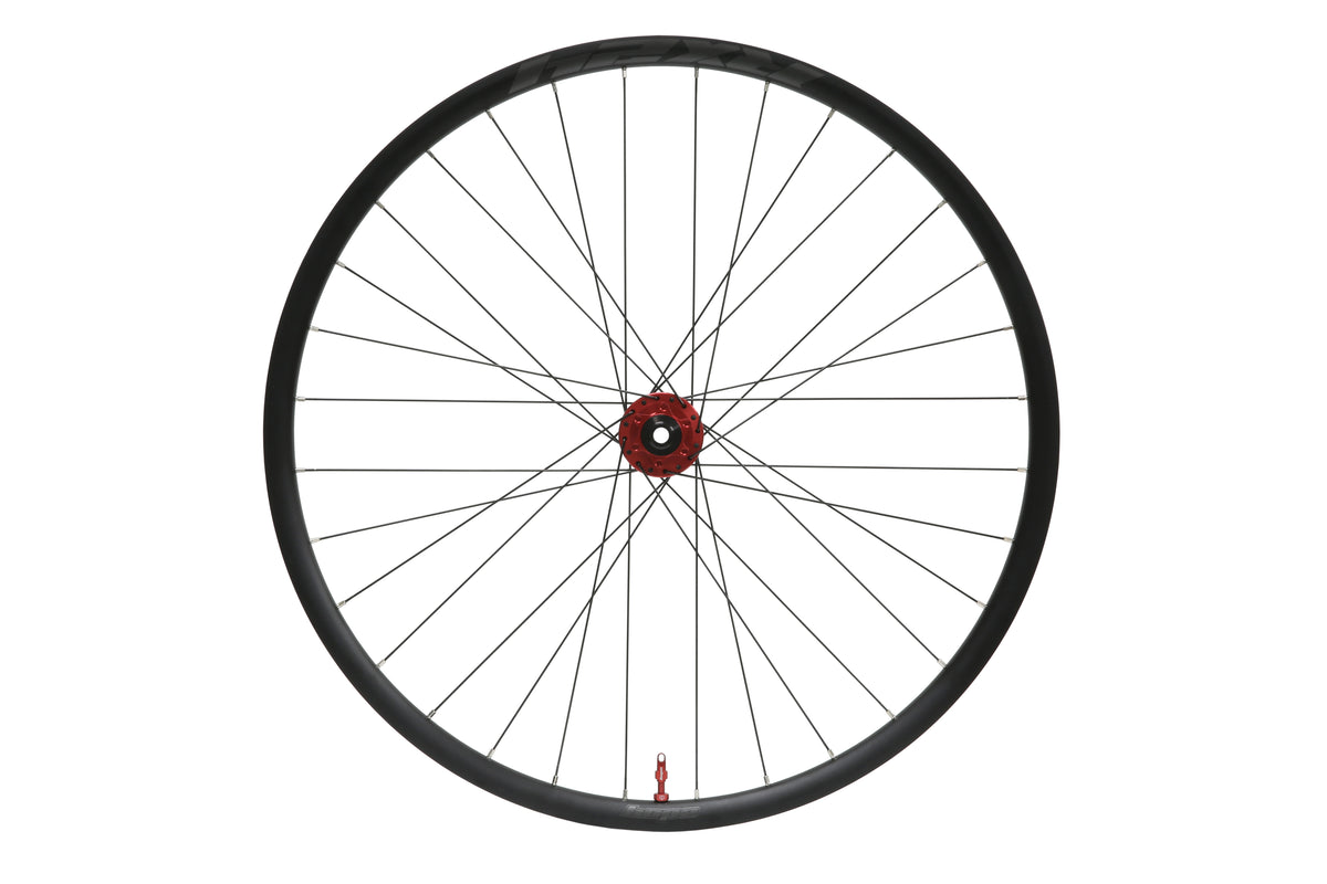 HOPE RX24 700C framhjul i aluminium, rött Pro 5-nav
