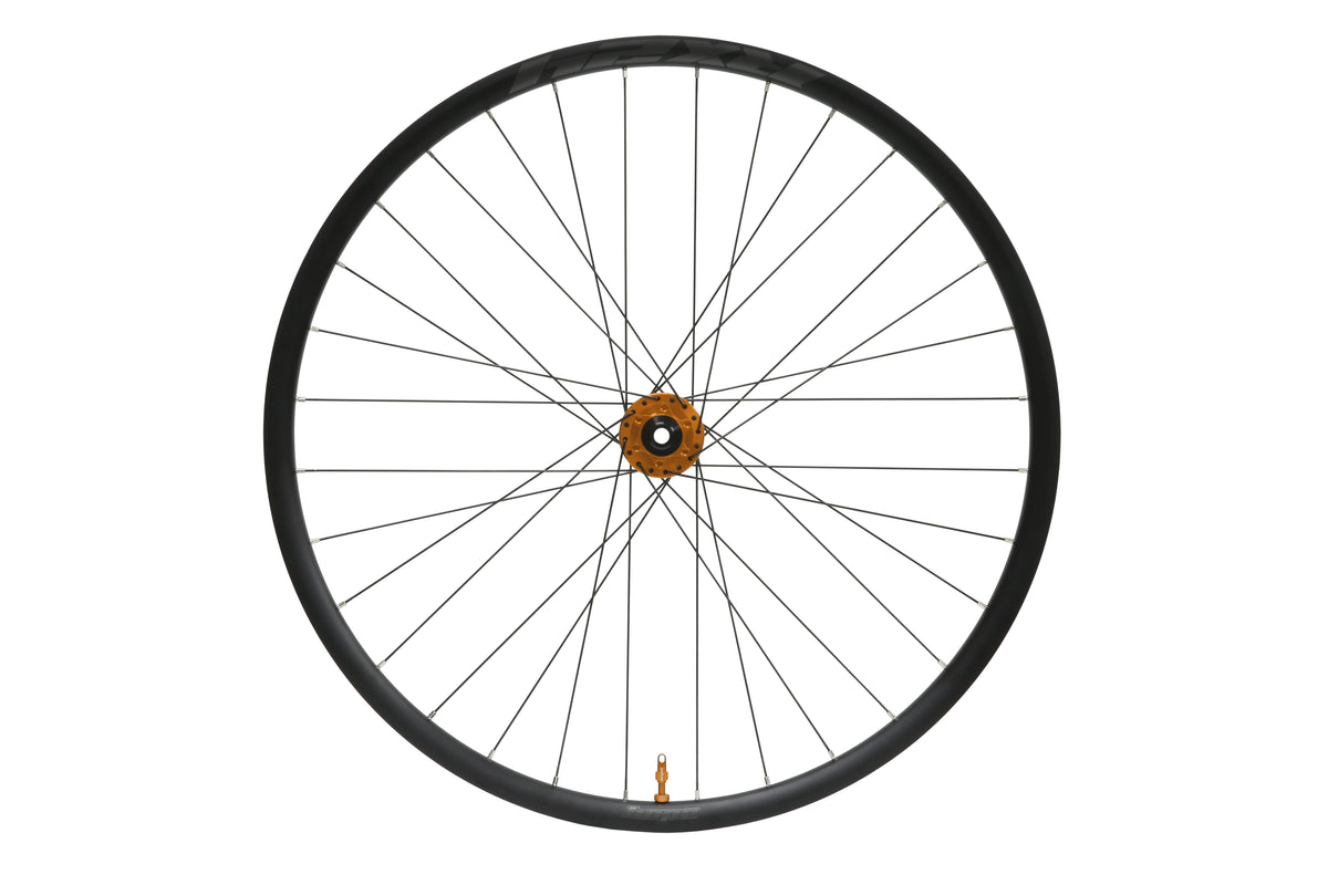 HOPE RX24 700C-forhjul i aluminium med orange Pro 5-nav