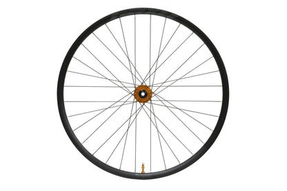 HOPE RX24 700C-forhjul i aluminium med orange Pro 5-nav