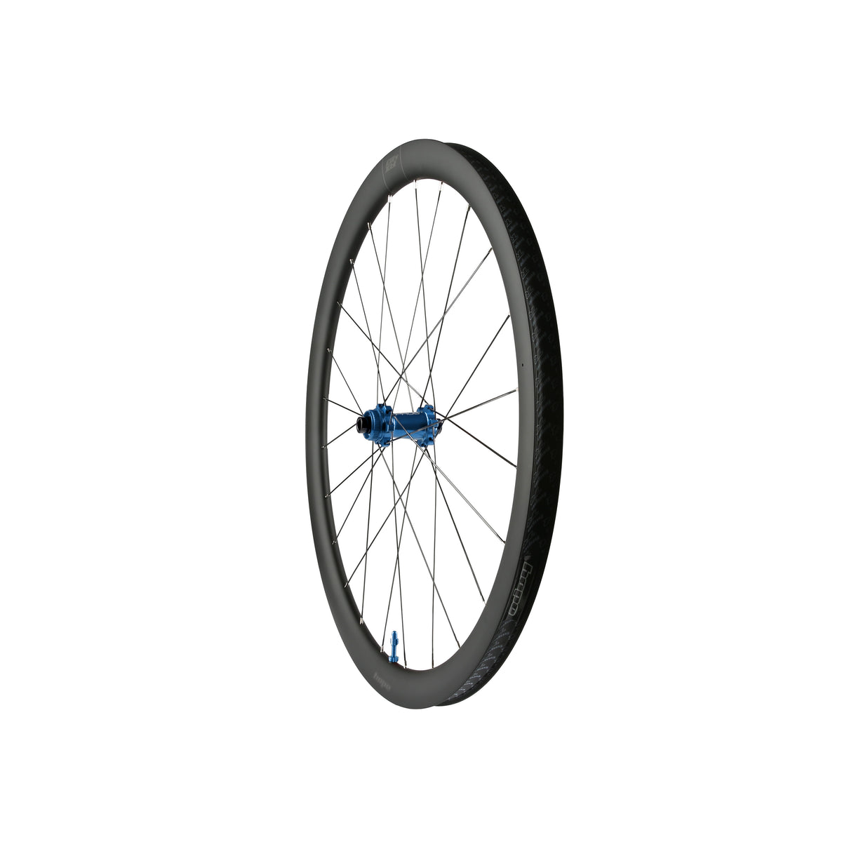 HOPE RX40 700C carbon front wheel, blue Pro 5 hub