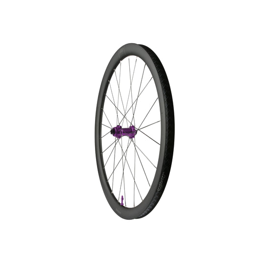 HOPE RX40 700C carbon voorwiel, Pro 5-naaf in paars