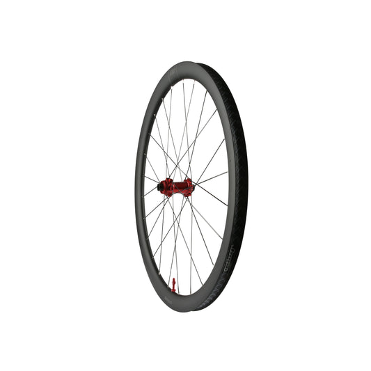 HOPE RX40 700C carbon voorwiel, Pro 5-naaf in rood