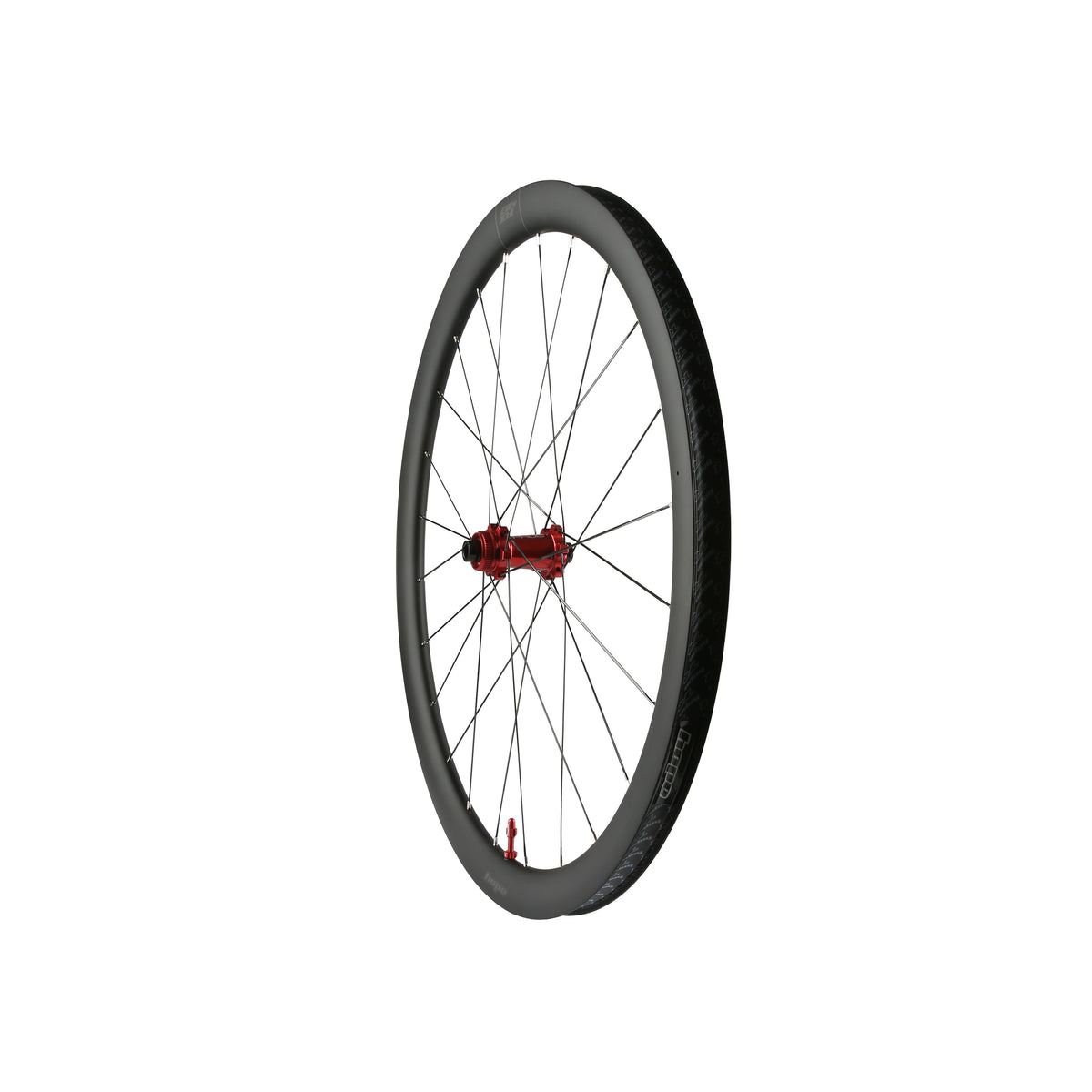 HOPE RX40 700C carbon voorwiel, Pro 5-naaf in rood